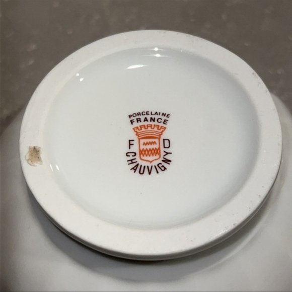 PORCELAINE de France FD Chauvignon set of 4 bowls - Picture 7 of 10